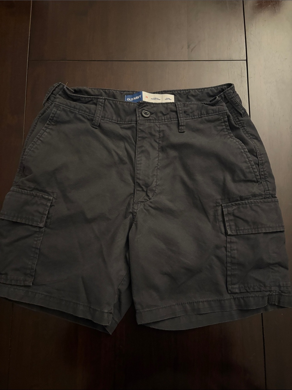 Old Navy Men's Charcoal Cargo Shorts
